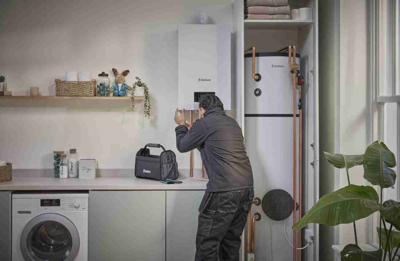 Boiler Repair Hackney Gas Safe engineer working on a boiler during a booked home visit