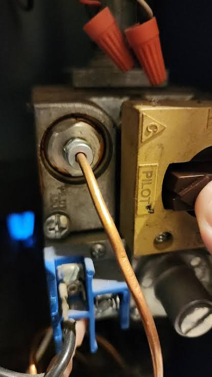 Boiler pilot light that keeps going out