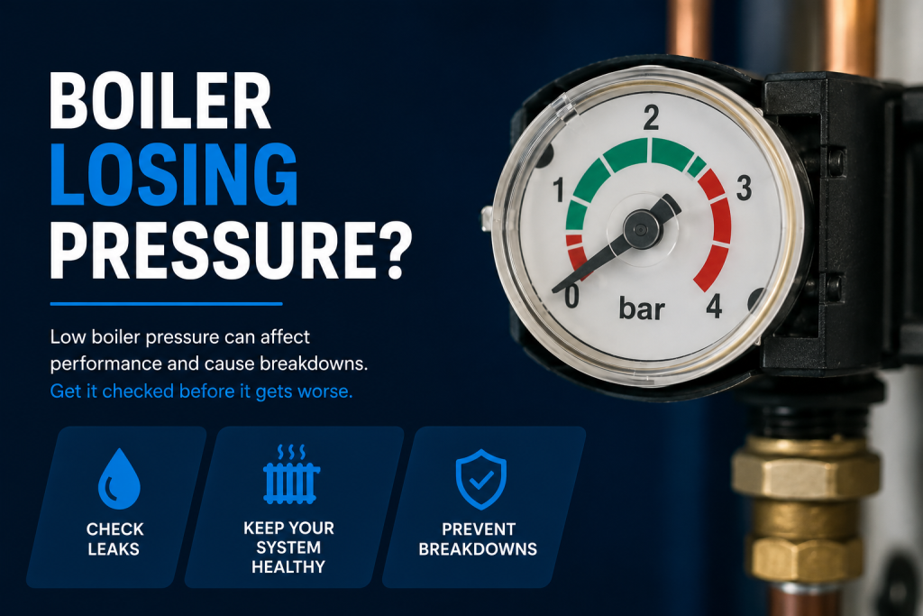 Boliler losing pressure