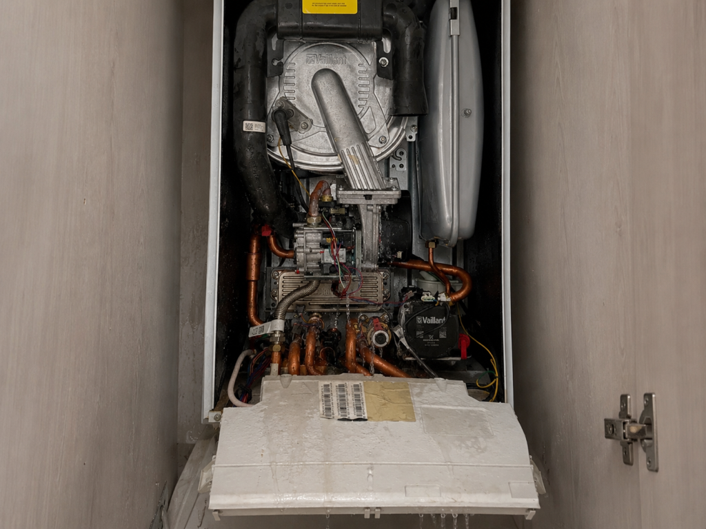 Leaking boiler